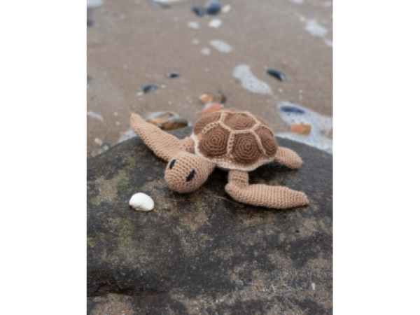 Meeres-Schildkröte Toft - Häkeltier: Meeres Schildkröte