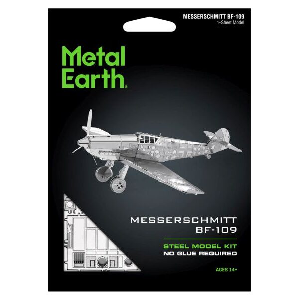 Messerschmitt BF-109 Metal Earth - Metallbausatz: Messerschmitt BF 109