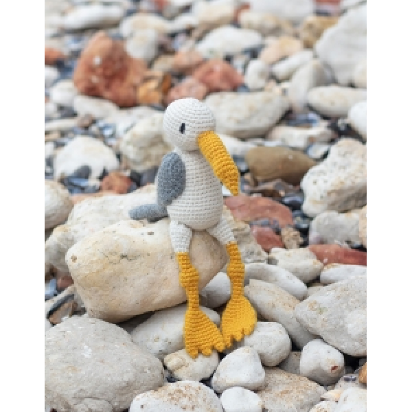 Toft - Häkeltier - Motiv: Möwe