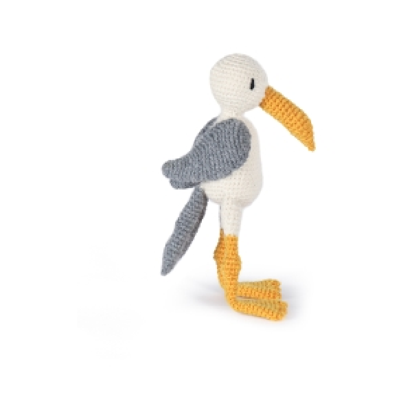 Toft - Häkeltier - Motiv: Möwe