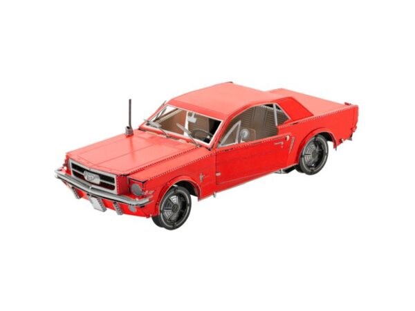 Mustang 1965 rot Metal Earth - Metallbausatz: Mustang 1965 rot
