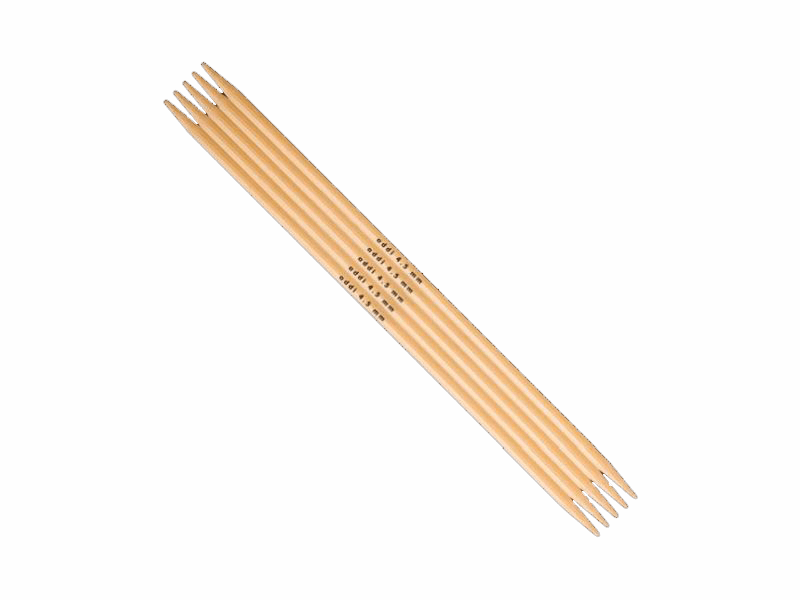 Nadelspiel aus Bambus, 20cm Nadelspiel aus Bambus, 15cm