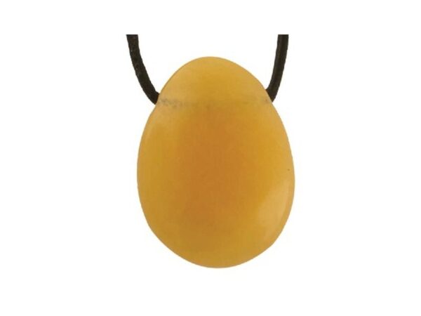 Orangencalcit Anhänger Edelstein: Orangencalcit