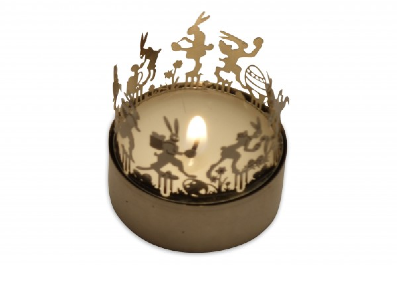 Ostern 13gramm - Teelicht aus Metall - Motiv: Ostern