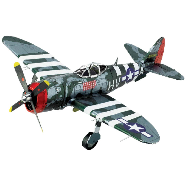 P47 Thunderbolt Metal Earth - Metallbausatz - Motiv: P47 Thunderbolt