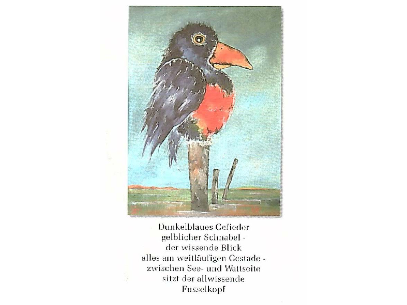 Postkarte: Fusselkopf Postkarte: Fusselkopf