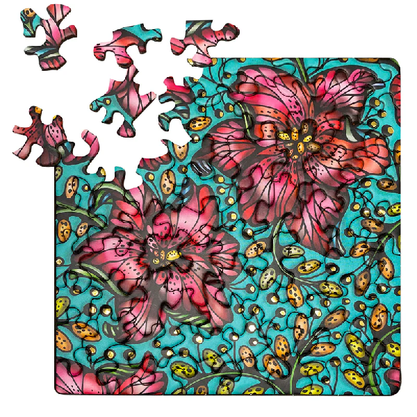 Q Puzzle: Gold Blume