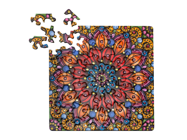 Q-Puzzle: Gold - Ornament Q Puzzle: Gold Ornament