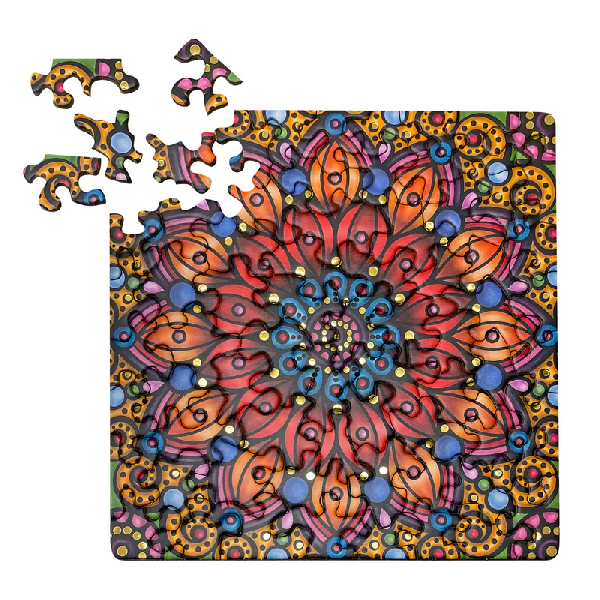 Q-Puzzle: Gold - Ornament Q Puzzle: Gold Ornament