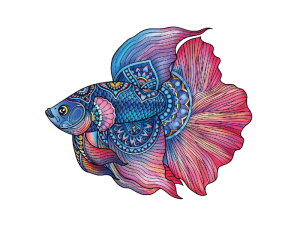 R Puzzle: Fisch
