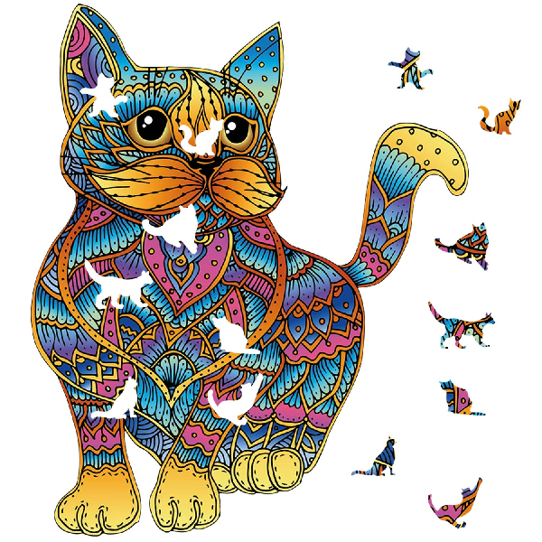 R Puzzle: Katze