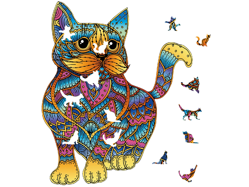 R Puzzle: Katze