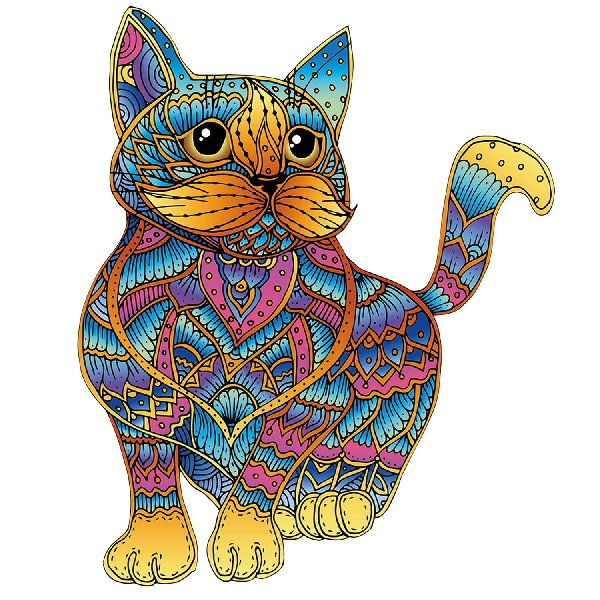 R Puzzle: Katze