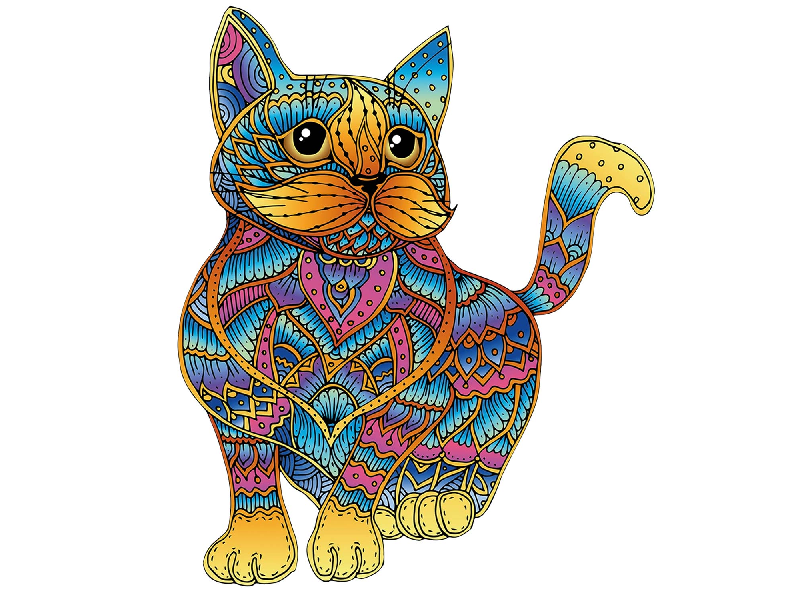 R Puzzle: Katze