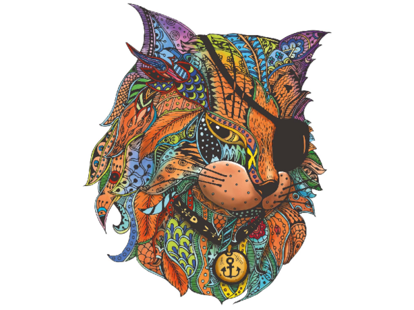 R Puzzle: Piratenkatze
