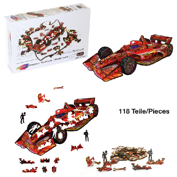 R-Puzzle: Rennauto R Puzzle: Rennauto