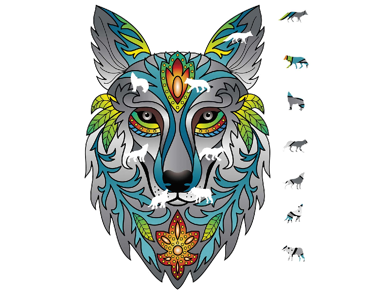 R-Puzzle: Wolf R Puzzle: Wolf