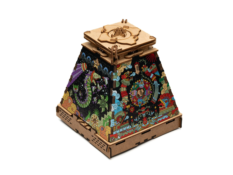 Rätselbox mit Puzzle Erweiterung Aztekenreich