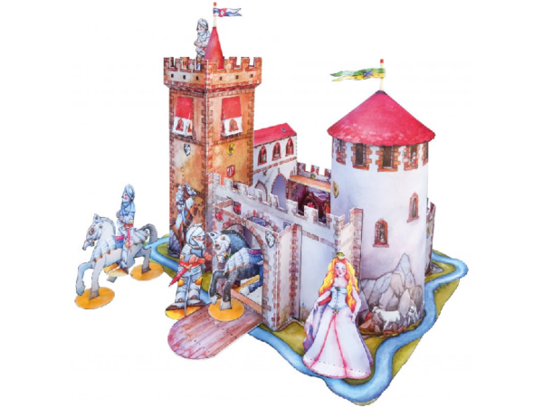 Ritterburg Bastelbuch: Ritterburg