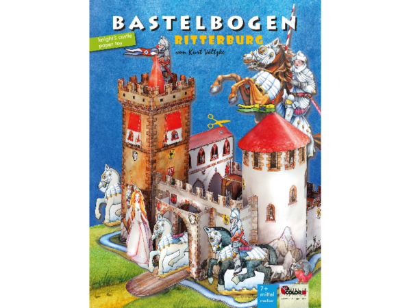 Bastelbuch - Motiv: Ritterburg