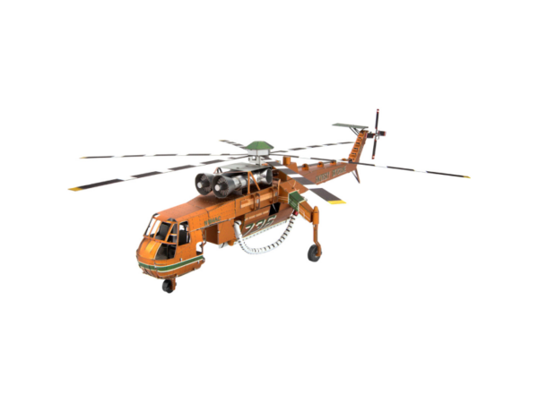 S64 Skycrane - Kranhubschrauber Metal Earth - Metallbausatz: S64 Skycrane Kranhubschrauber