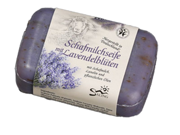 Schafsmilchseife: Lavendelblüten Schafsmilchseife: Lavendelblüten
