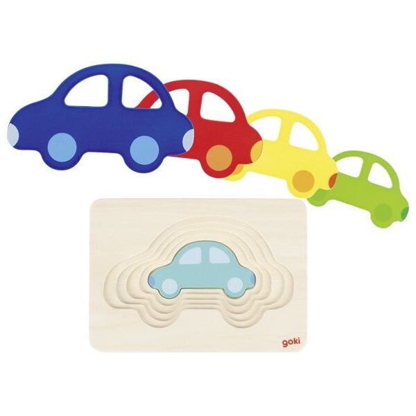 Schichtenpuzzle: Auto Schichtenpuzzle: Auto