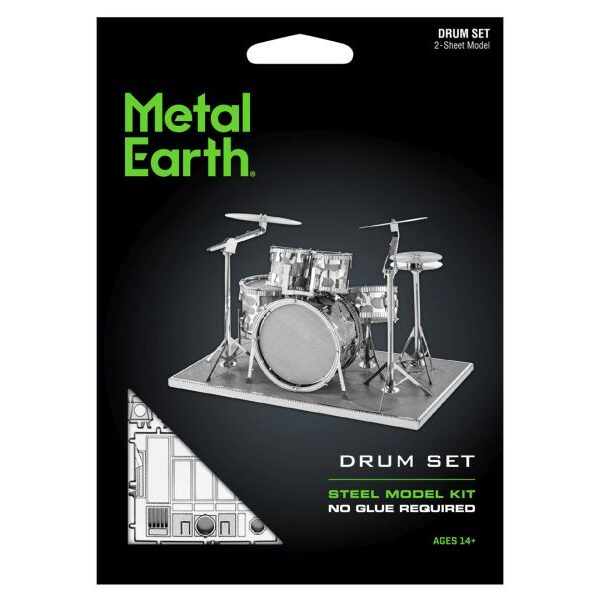 Metal Earth - Metallbausatz: Schlagzeug