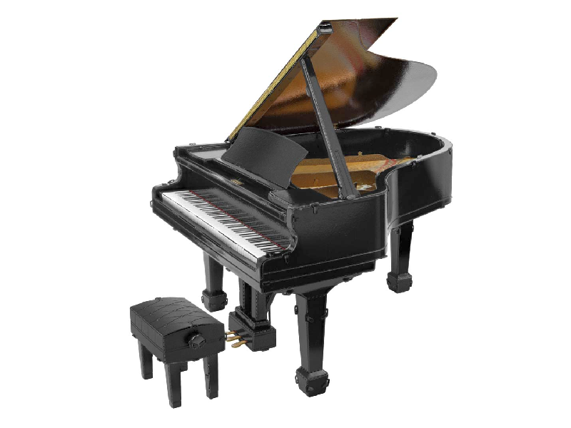 3D modell: Schwarzes Piano