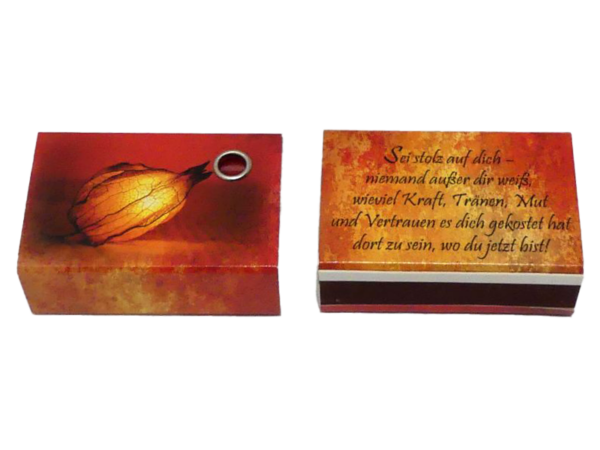Sei stolz auf dich Kleine Feier - Motiv: Sei stolz auf dich