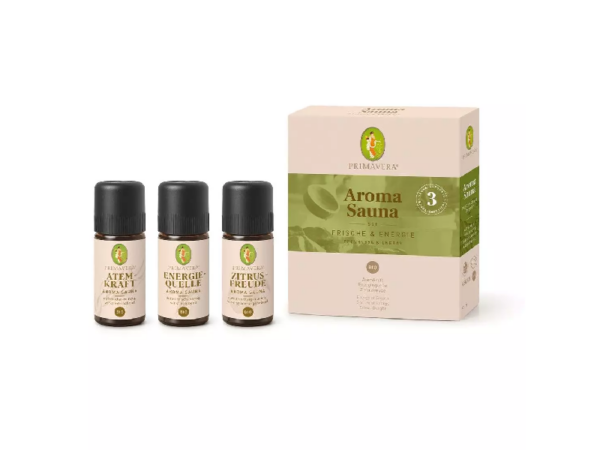 Primavera -Set Aroma Sauna: Frische & Energie