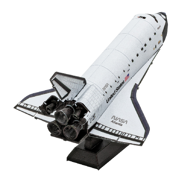 Metal Earth - Metallbausatz: Space Shuttle Atlantis, farbig
