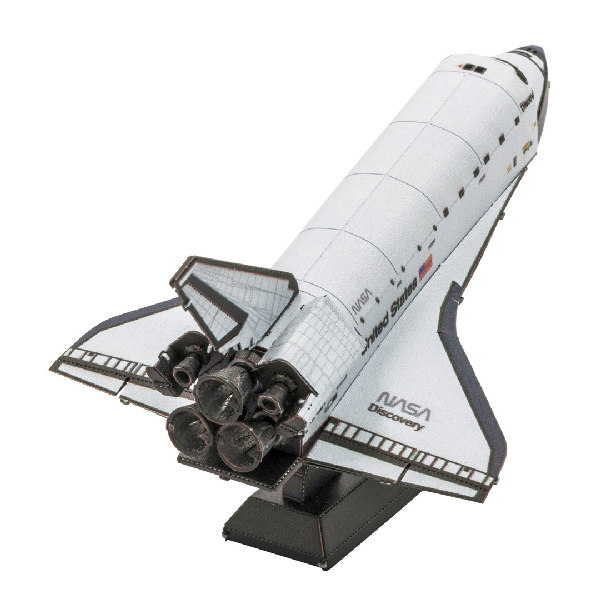 Space Shuttle Discovery, farbig Metal Earth - 3D Metallbausatz - Motiv: Space Shuttle Discovery, farbig