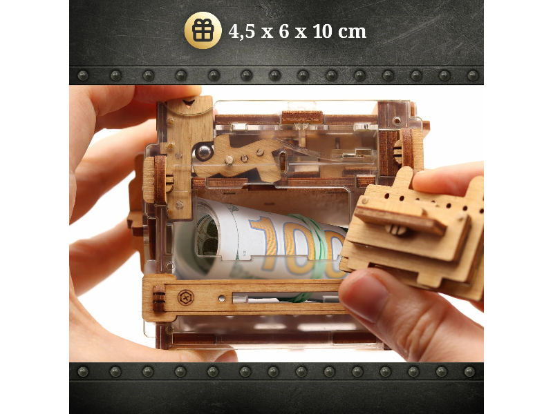 Spardose-Rätsel-Box Spardose Rätsel Box