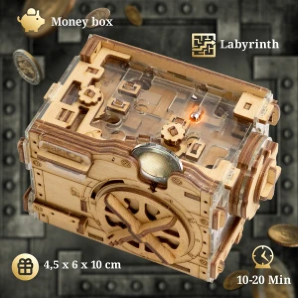 Spardose-Rätsel-Box Spardose Rätsel Box
