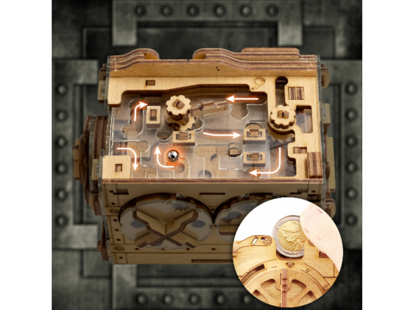 Spardose-Rätsel-Box Spardose Rätsel Box