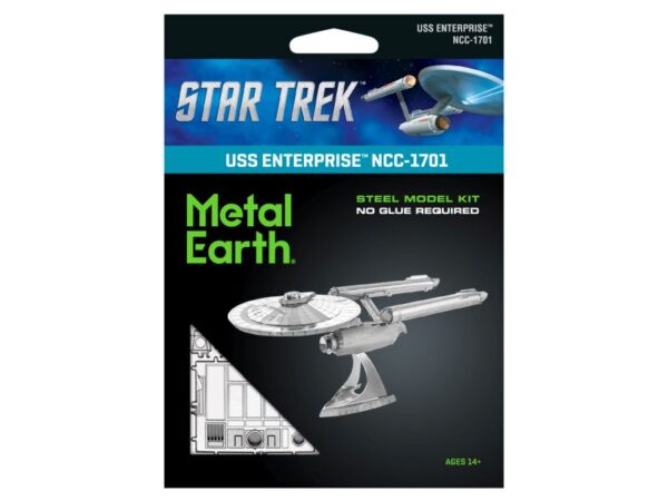 Metal Earth - Metallbausatz: Star Trek: Starship Enterprise NCC 1701 (Kirk)