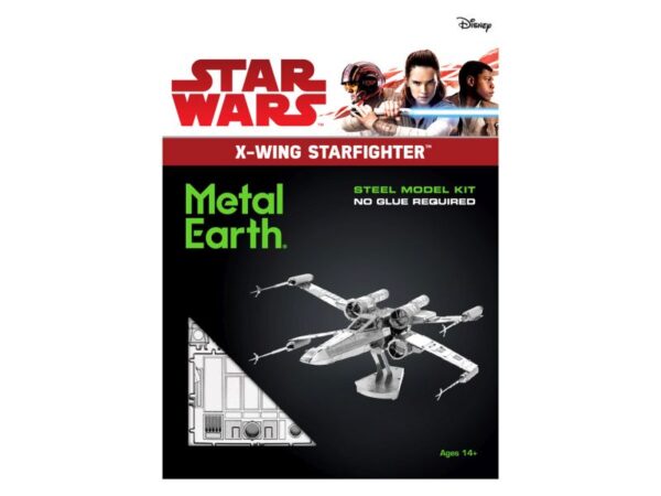 Star Wars: X-Wing Metal Earth - Metallbausatz: Star Wars: X Wing