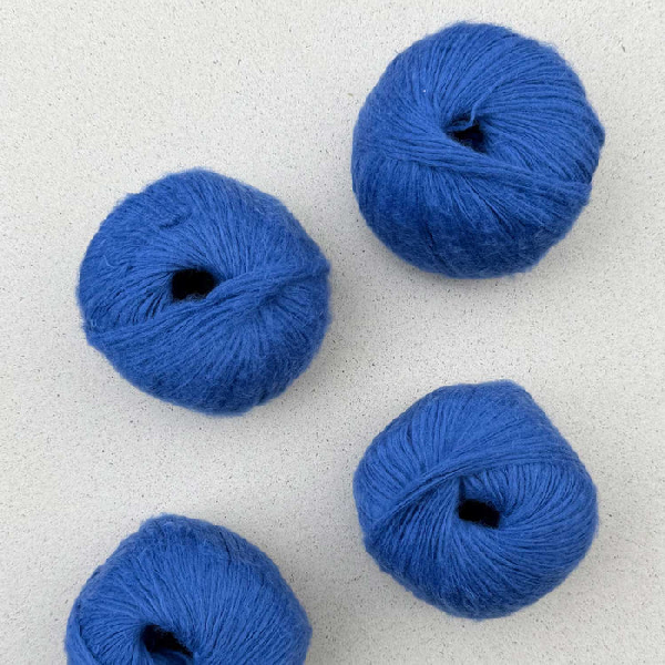 Suave 100% Bio Baumwolle mit Kashmir Feeling Blau