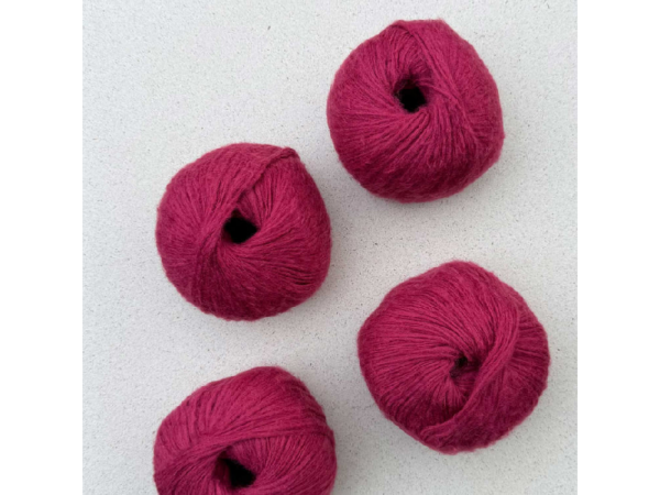 Suave - 100% Bio-Baumwolle mit Kashmir-Feeling - Bordeaux Suave 100% Bio Baumwolle mit Kashmir Feeling Bordeaux