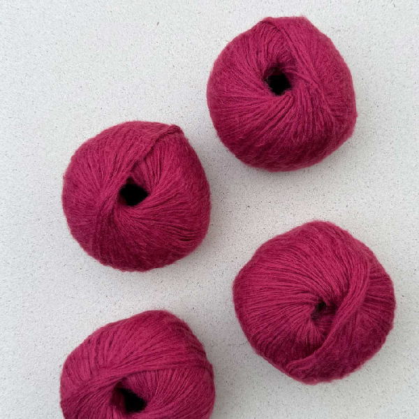 Suave 100% Bio Baumwolle mit Kashmir Feeling Bordeaux