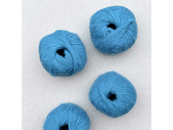 Suave - 100% Bio-Baumwolle mit Kashmir-Feeling - Cerulean Suave 100% Bio Baumwolle mit Kashmir Feeling Cerulean