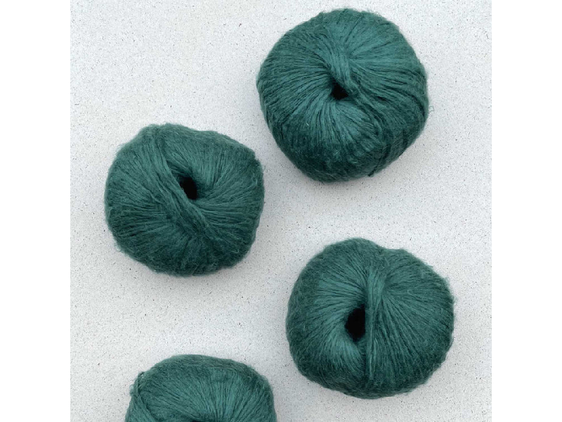 Suave - 100% Bio-Baumwolle mit Kashmir-Feeling - Waldgrün Suave 100% Bio Baumwolle mit Kashmir Feeling Waldgrün
