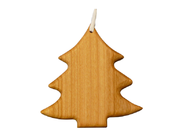 Tannenbaum Anhänger aus Holz - Motiv: Tannenbaum