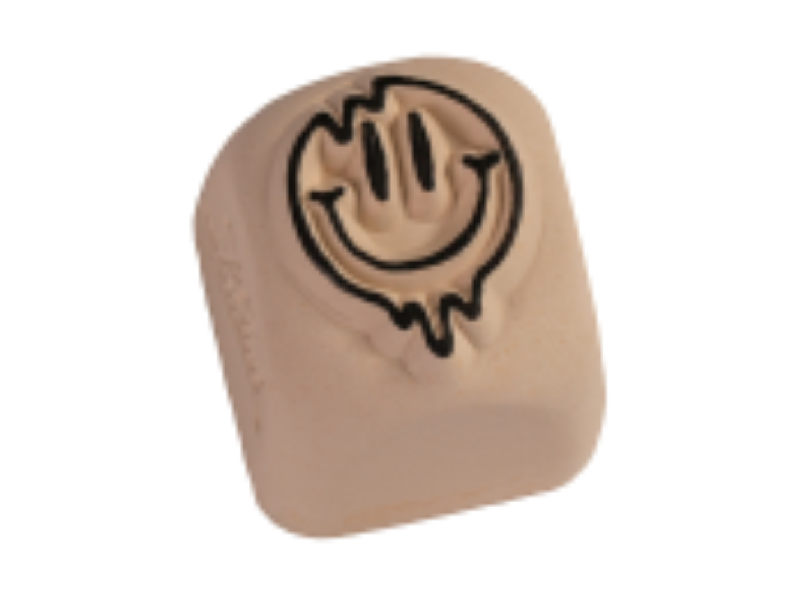 Tattoo Stein Smiley (klein)