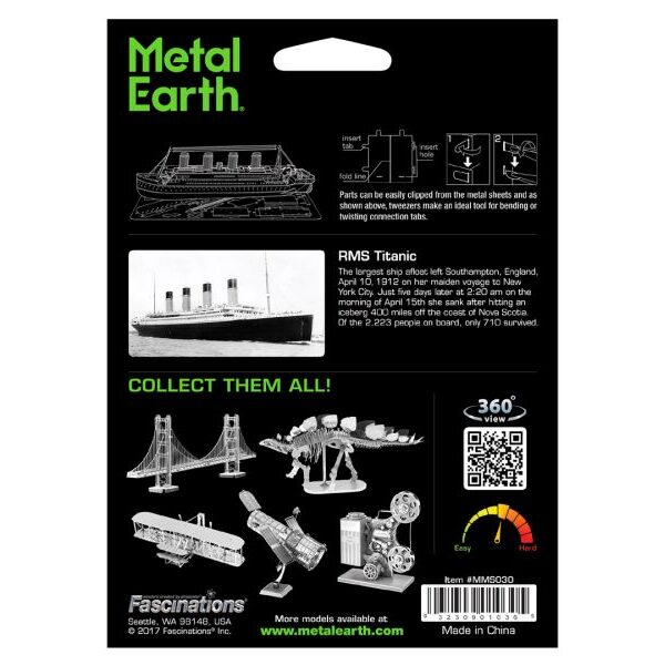 Metal Earth - Metallbausatz: Titanic