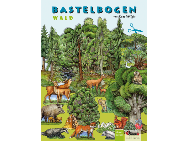 Wald Bastelbogen: Wald