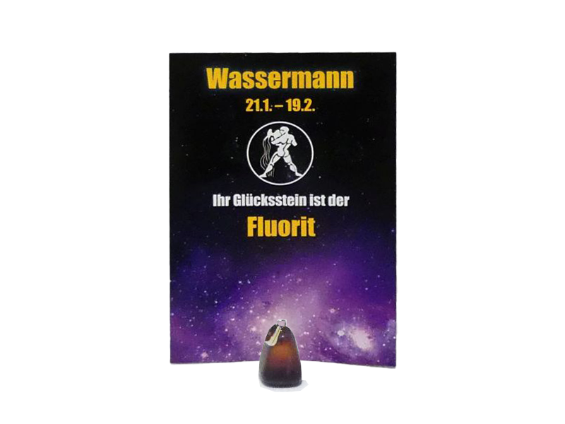 Anhänger aus Endelstein für Sternzeichen: Wassermann