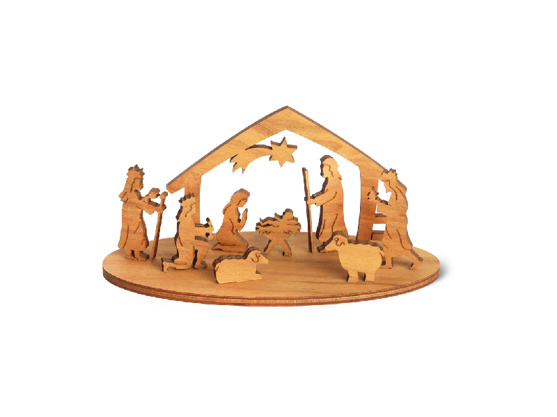 Weihnachten: Miniatur Krippe