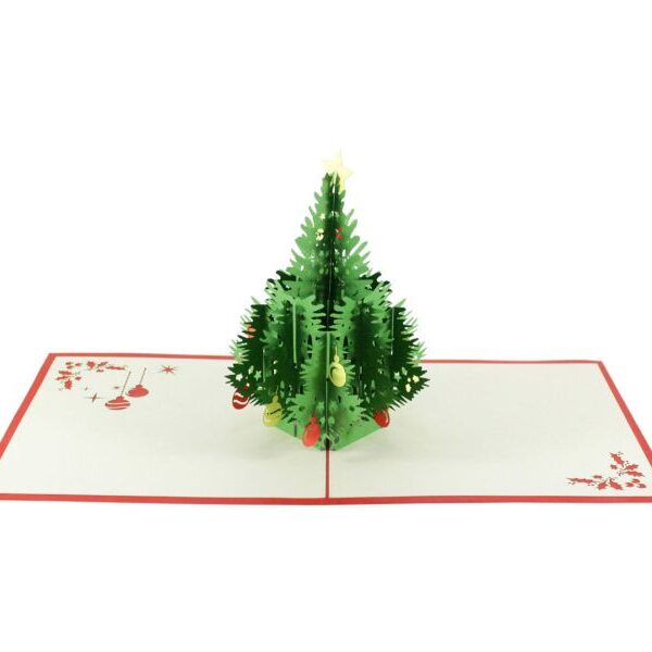 Klappkarte: Weihnachtsbaum